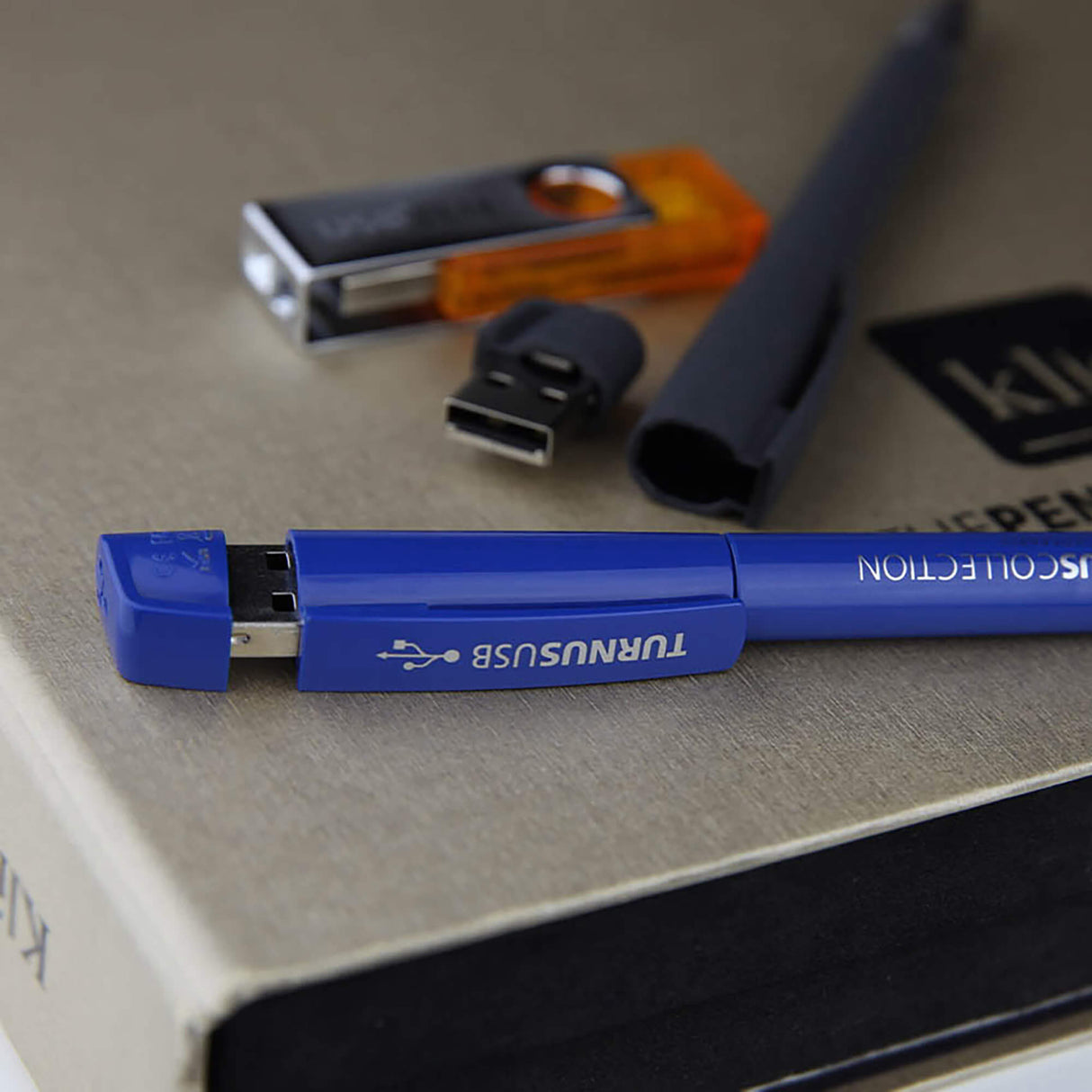 Klio® USB Pen 16GB Metal Tip - Printed