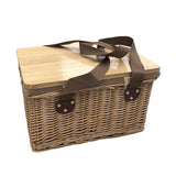 Wicker Picnic Cooler Basket - Engraved