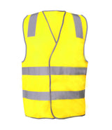 WV7001 Unisex Hi Vis Safety Vest-Tape
