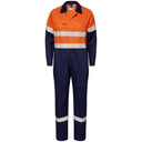 WC3070 Workcraft Light Weight Hi-Vis Coton Drill Coveralls