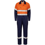 WC3070 Workcraft Light Weight Hi-Vis Coton Drill Coveralls