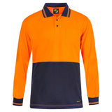 WSP209 Workcraft Hi Vis Two Tone Lightweight  Polo