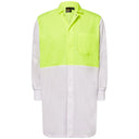 WJ1123 Workcraft Hi Vis Long Sleeve Food Industry Dustcoat With Internal Pockets