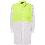 WJ1123 Workcraft Hi Vis Long Sleeve Food Industry Dustcoat With Internal Pockets