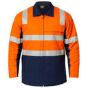 WJ8019 Workcraft Hi Vis Cotton Reflective Jacket