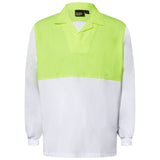 WS6069 Workcraft Hi Vis Short Sleeve Food Industry Jackshirt With Modesty Insert