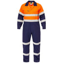 WC3063 Workcraft Hi Vis  Cotton Drill Coveralls