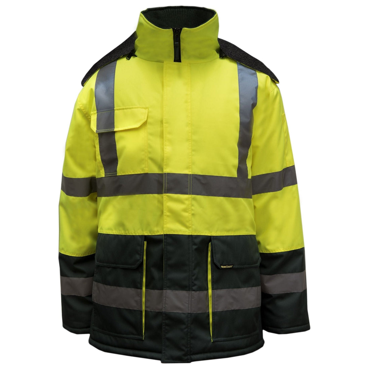 WFJ001 Workcraft Hi Vis Reflective Freezer Jacket