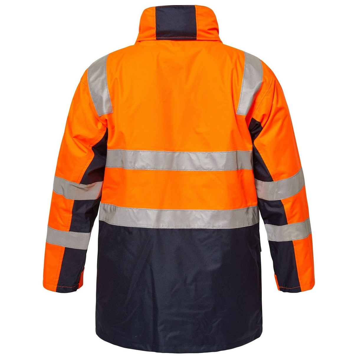 WW9013 Workcraft Hi Vis 4 In 1 Jacket With Reflective Tape