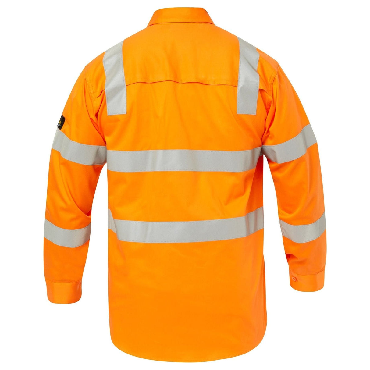 WS6011 Workcraft Lightweight Hi Vis Vented Cotton Drill Shirt