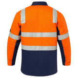 WJ8019 Workcraft Hi Vis Cotton Reflective Jacket