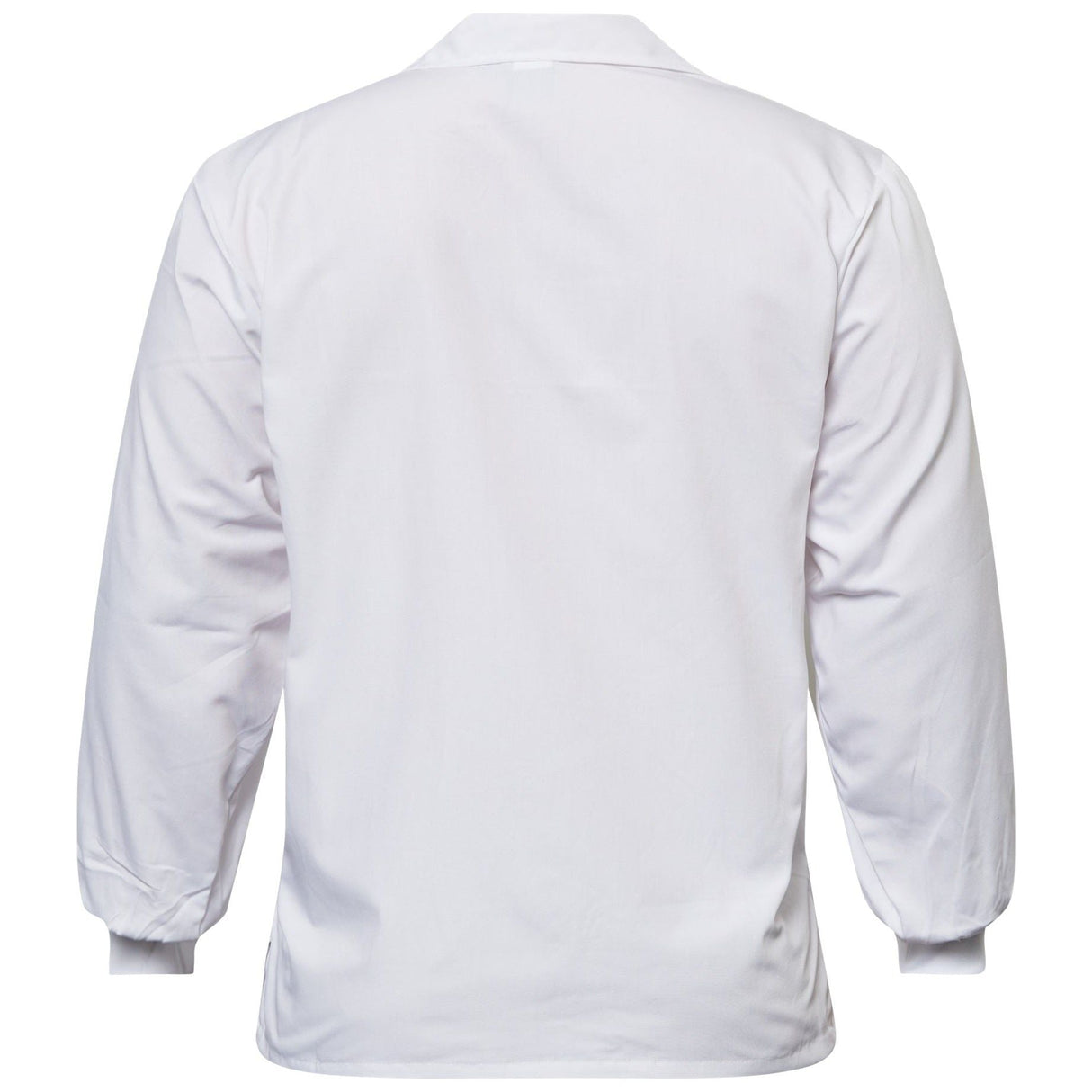 WS3015 Workcraft Long Sleeve Food Industry Jacshirt With Modesty Neck Insert