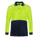 WSP209 Workcraft Hi Vis Two Tone Lightweight  Polo