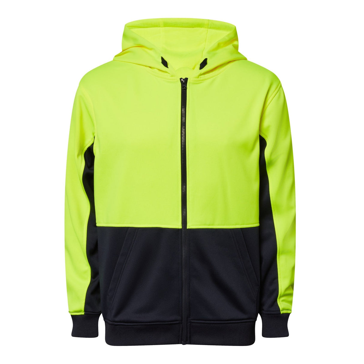 WT8017 Workcraft Hi Vis Full Zip Hoodie