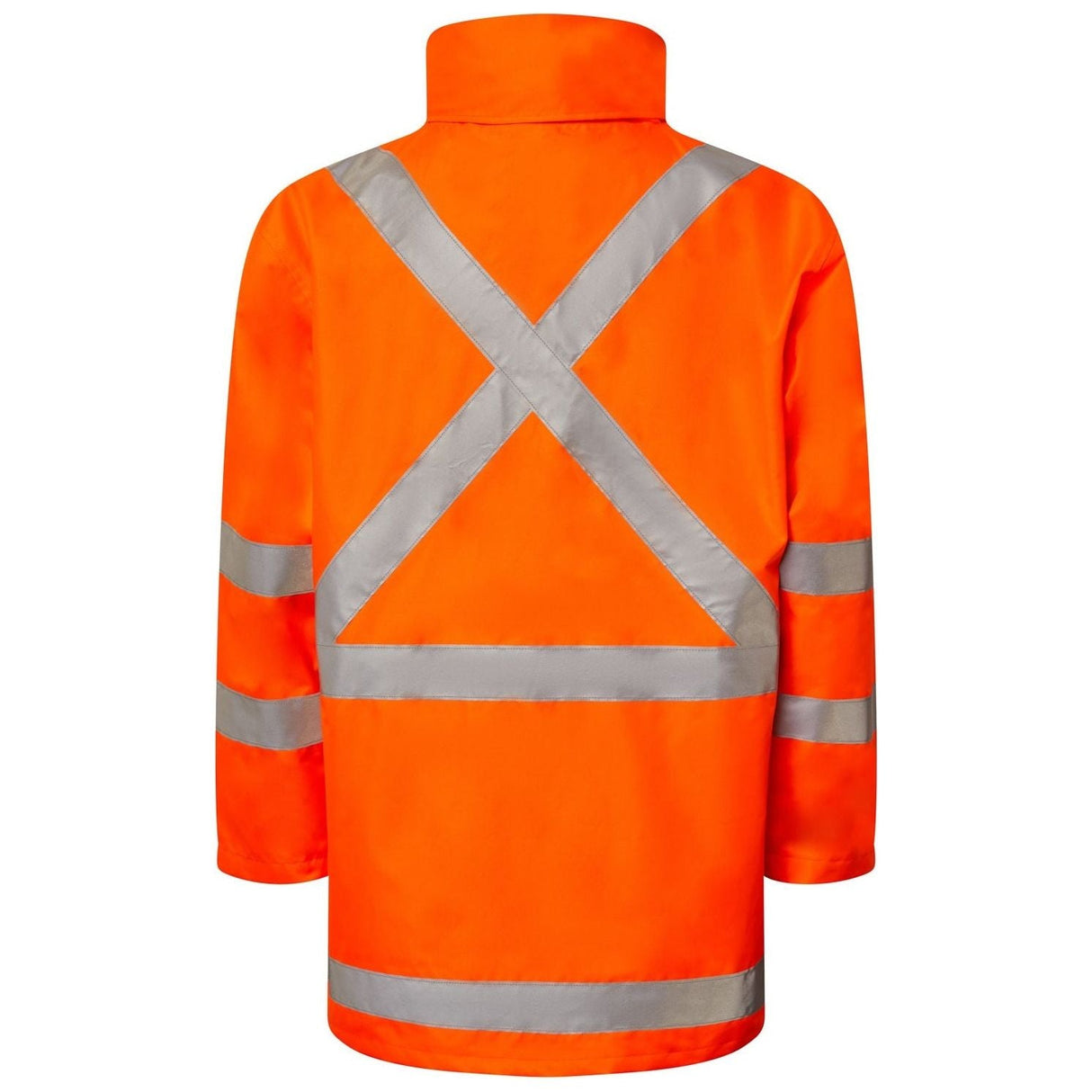 WW9016 Workcraft NSW Rail His Vis Reflective 4-in-1 Jacket With X Pattern