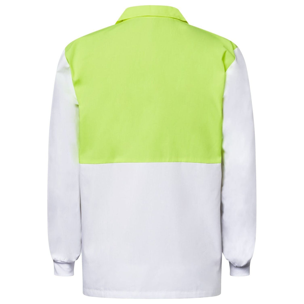 WS6069 Workcraft Hi Vis Short Sleeve Food Industry Jackshirt With Modesty Insert