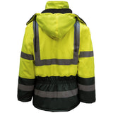 WFJ001 Workcraft Hi Vis Reflective Freezer Jacket