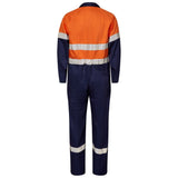 WC3070 Workcraft Light Weight Hi-Vis Coton Drill Coveralls