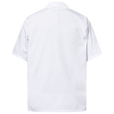 WS6071 Workcraft Short Sleeve Food Industry Jacshirt With Modesty Insert