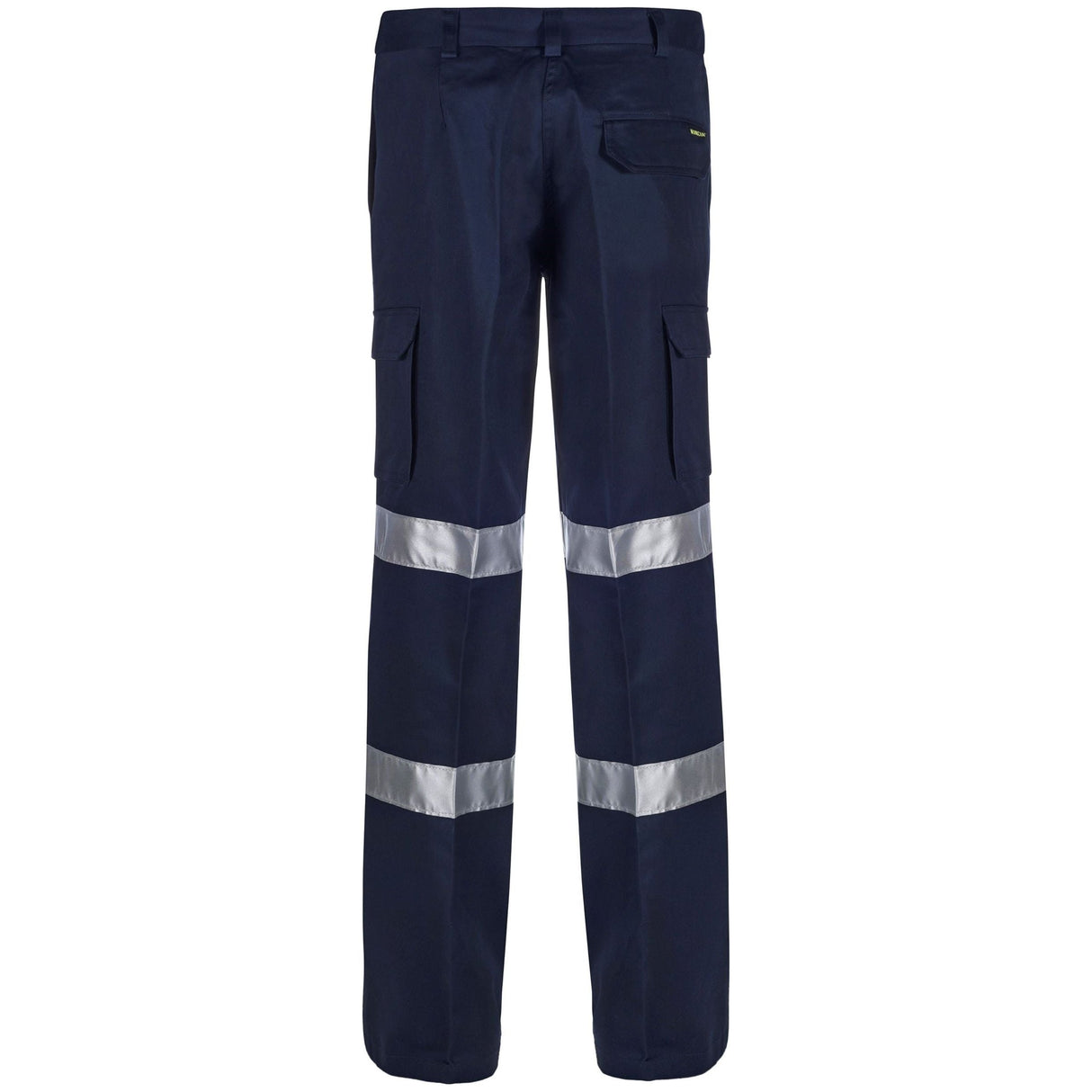 WPL075 Workcraft Ladies Reflective Mid Weight Cargo Cotton Drill Trouser With Tape