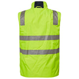 WW9013 Workcraft Hi Vis 4 In 1 Jacket With Reflective Tape