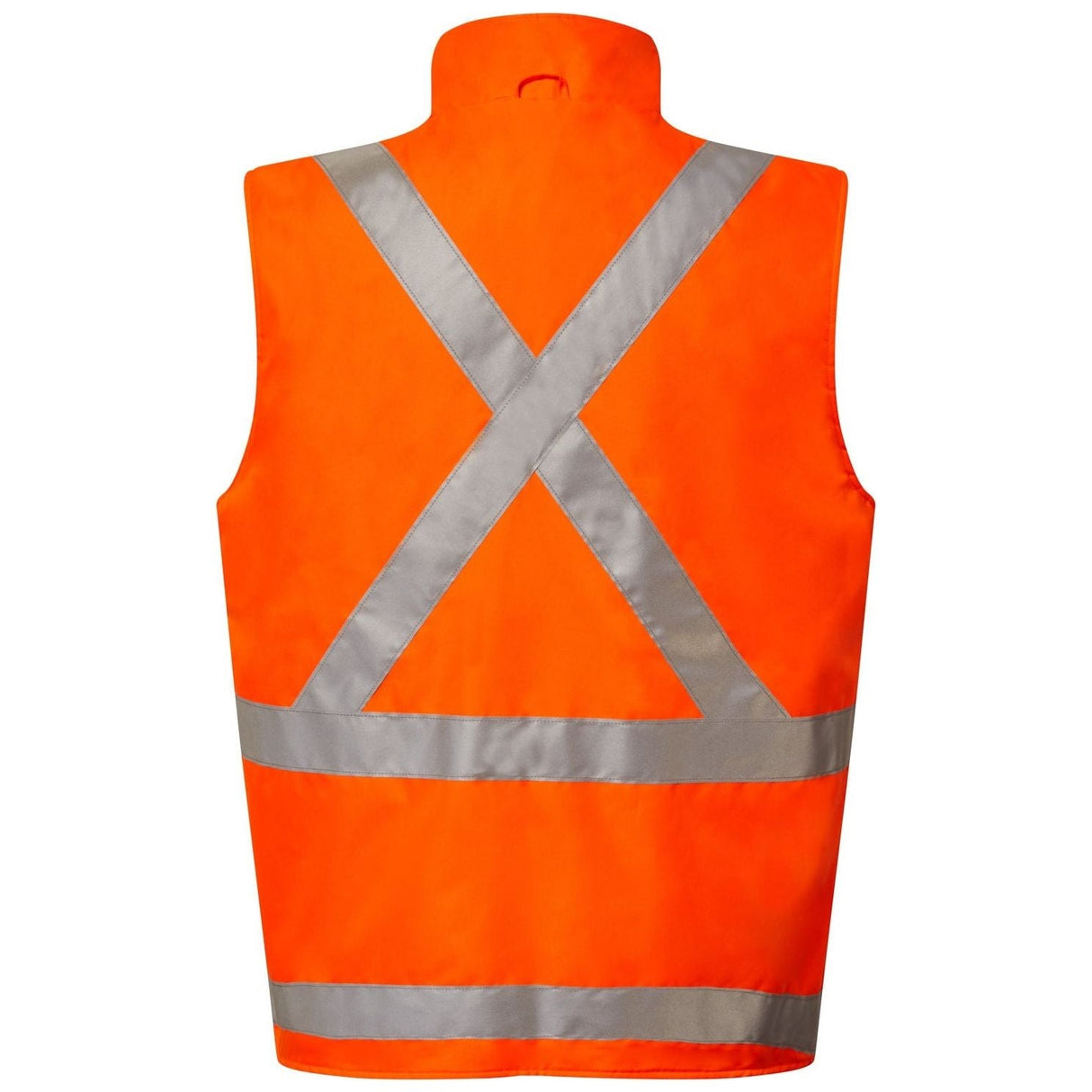 WW9016 Workcraft NSW Rail His Vis Reflective 4-in-1 Jacket With X Pattern