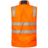 WW9013 Workcraft Hi Vis 4 In 1 Jacket With Reflective Tape