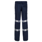 WPL080 Maternity Cargo Reflective Cotton Work Pant