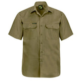 WS3021 Short Sleeve Cotton Drill Shirt
