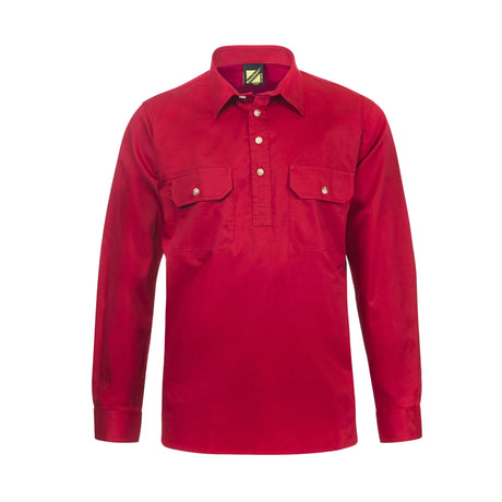 WS3029 Lightweight Closed Front Cotton Drill Shirt