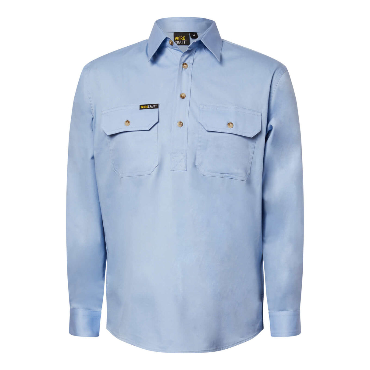 WS3029 Lightweight Closed Front Cotton Drill Shirt