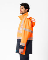 Hi-Vis Barassi Jacket - FL ORA/NAV