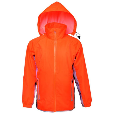 CJ1430 Bocini Unisex Adults Reflective Wet Weather Jacket