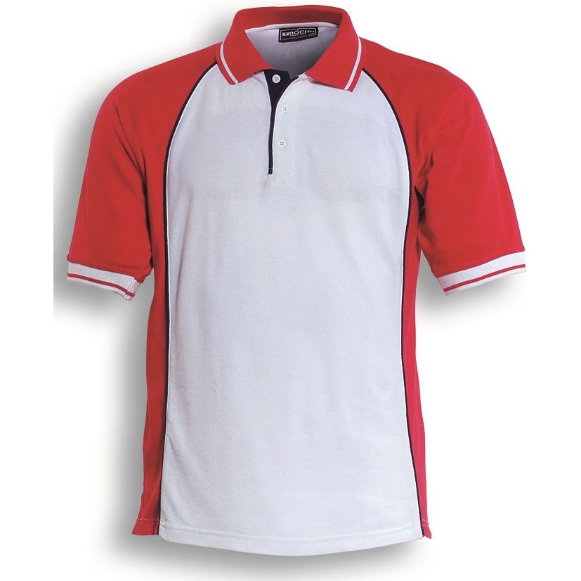 CP0434 Bocini Mens Panel Polo