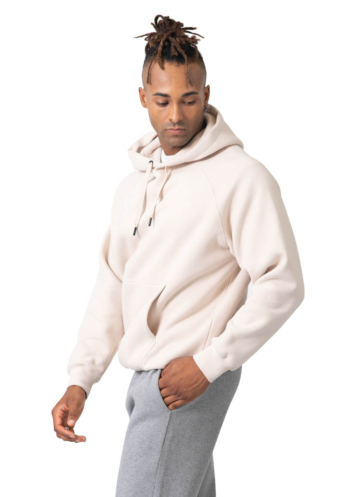 F369HB Mens' Cotton Care Kangaroo Hoodie