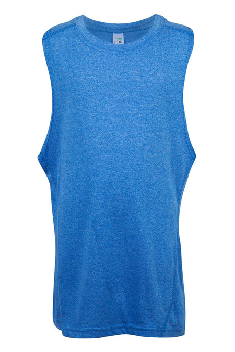 T313KS Ramo Boys Heather Sleeveless Tee