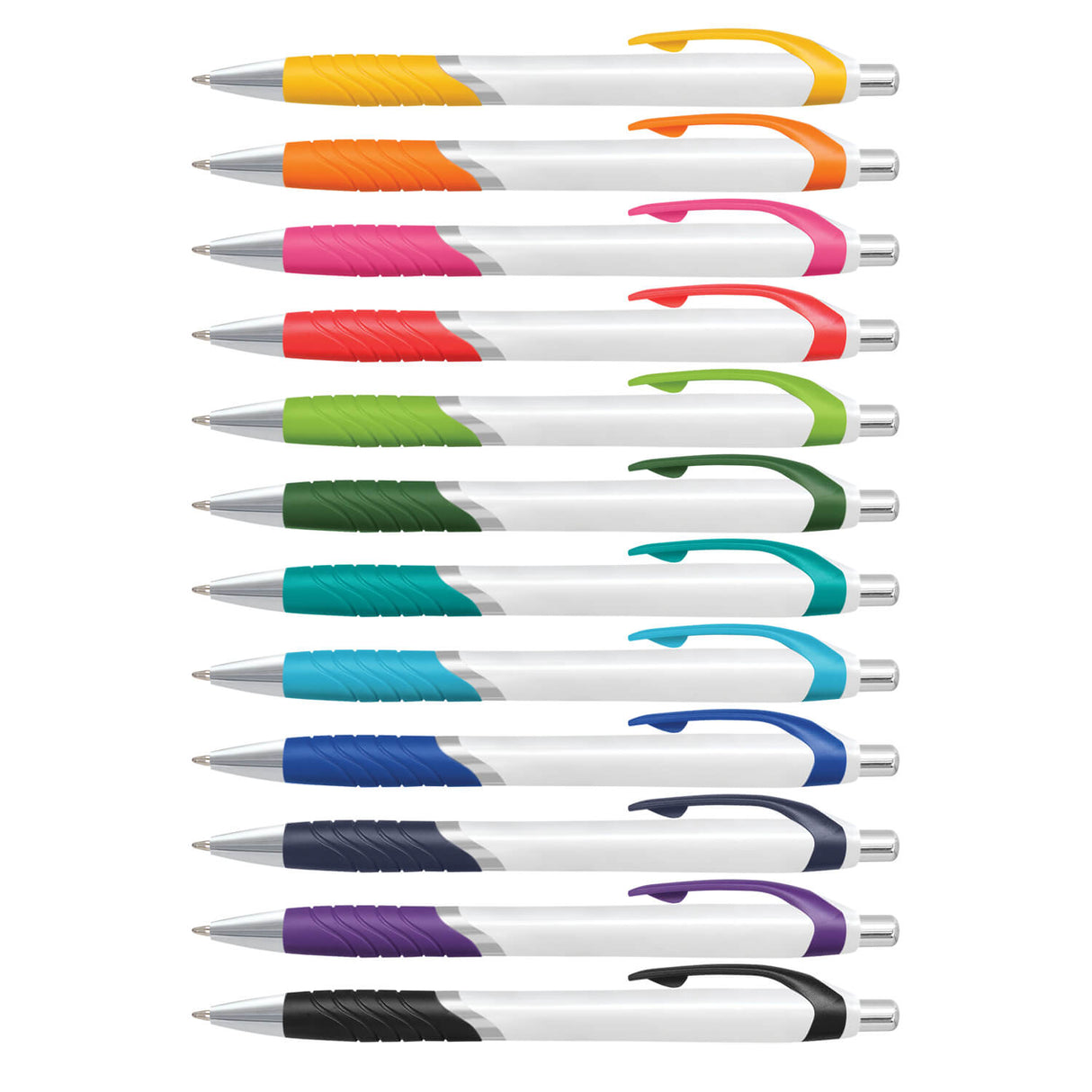 Vantage Pen White Barrel - Printed