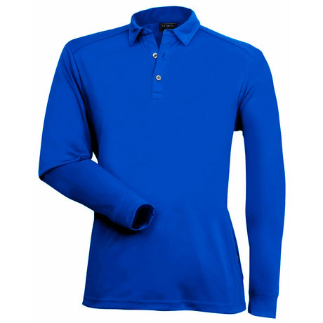 1043 Freshen Polo Mens Long Sleeve - Embroidered