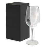 Wine Glass 350ml - Etched