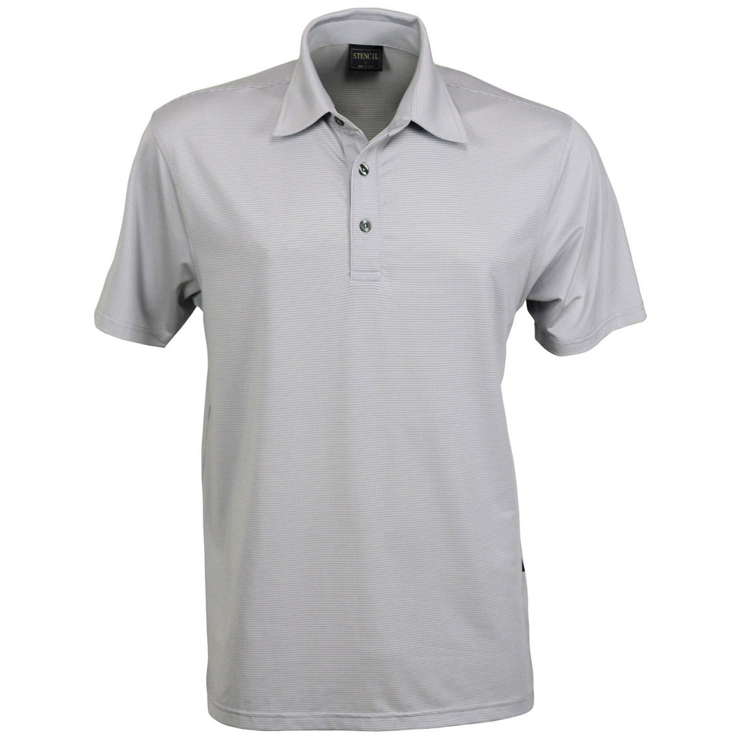 1058 Silvertech Polo Mens Short Sleeve