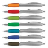 Mistro Pen With Silver Barrel  - Printed
