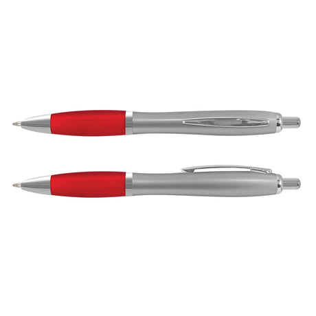 Mistro Pen With Silver Barrel  - Printed