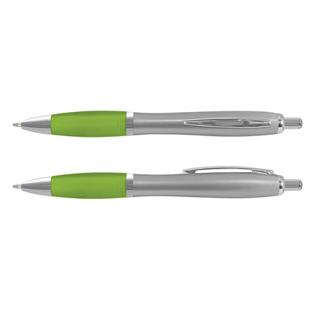 Mistro Pen With Silver Barrel  - Printed