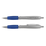 Mistro Pen With Silver Barrel  - Printed