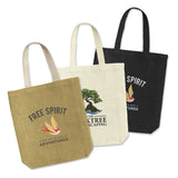 Jute Tote Bag - Printed