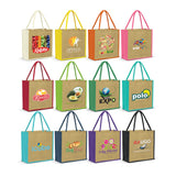 Laminated Jute Tote Bag - Printed