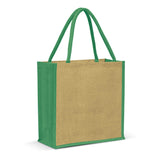 Laminated Jute Tote Bag - Printed