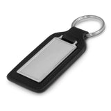 Leather Key Ring Rectangle - Printed
