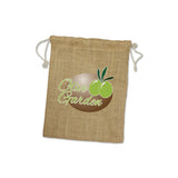 Jute Gift Bag Medium - Printed