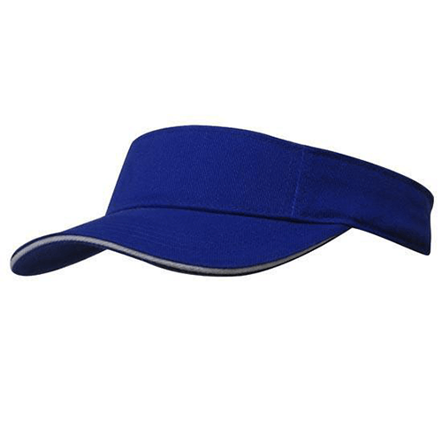 Headwear Brushed Heavy Cotton Visor Cap (4230)